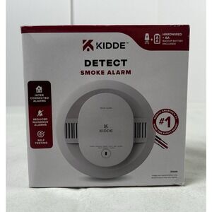 NIB Kidde‎ Hardwired Interconnected Smoke Detector W/Photoelectric Sensor 20SAR
